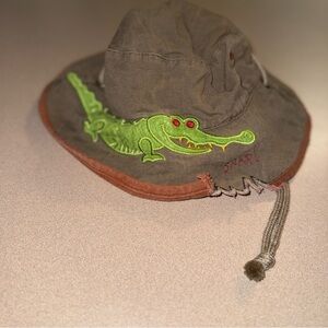 Wallaroo kids lids crocodile hat